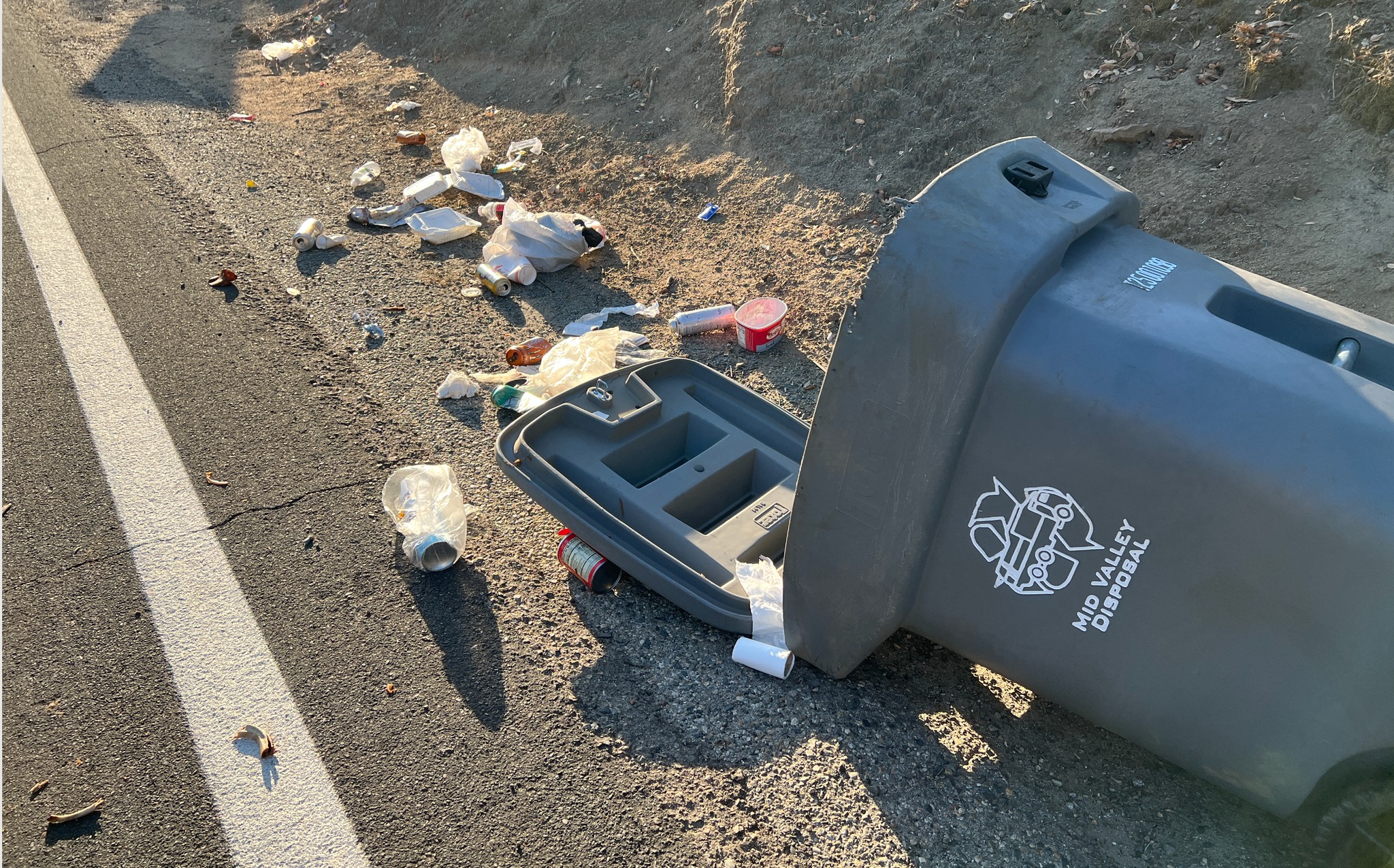 County’s “Bear Resistant” Cart Easily Accessed by Bear